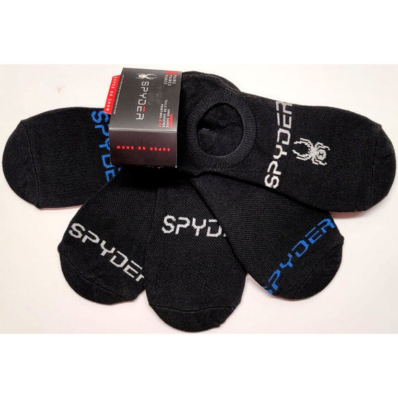 Spyder Underwear & Socks Spyder Super No Show Liner Socks 5 Pairs